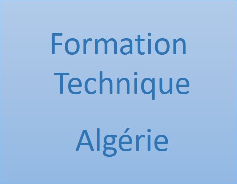 Formation Technique Algérie